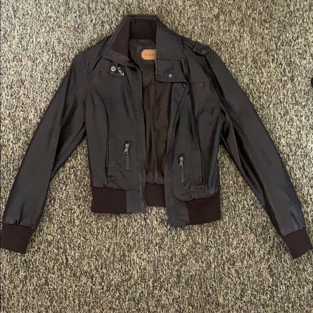 Love Culture Faux Leather Jacket